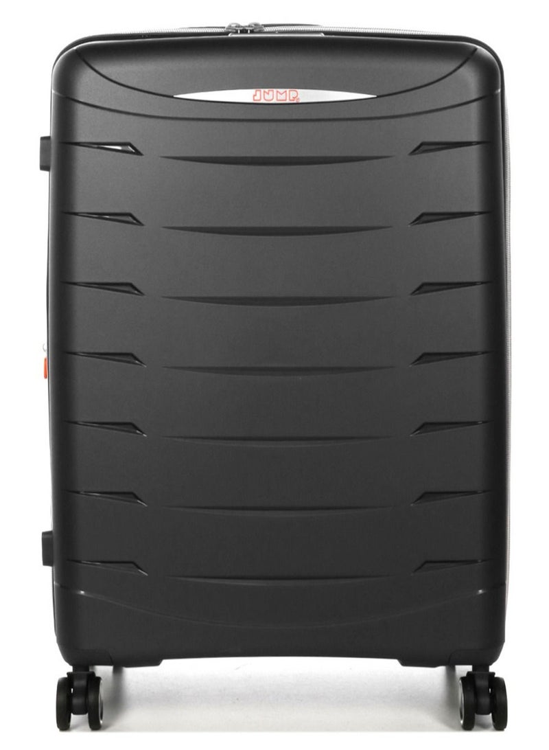Furano 2 PP Hard Expandable Suitcase Luggage Trolley 76 cm Large Charcoal