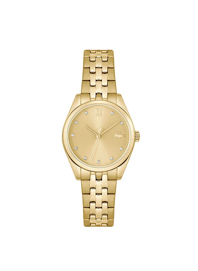 Women's Analog Round Shape Stainless Steel Wrist Watch 2001303 - 30 Mm