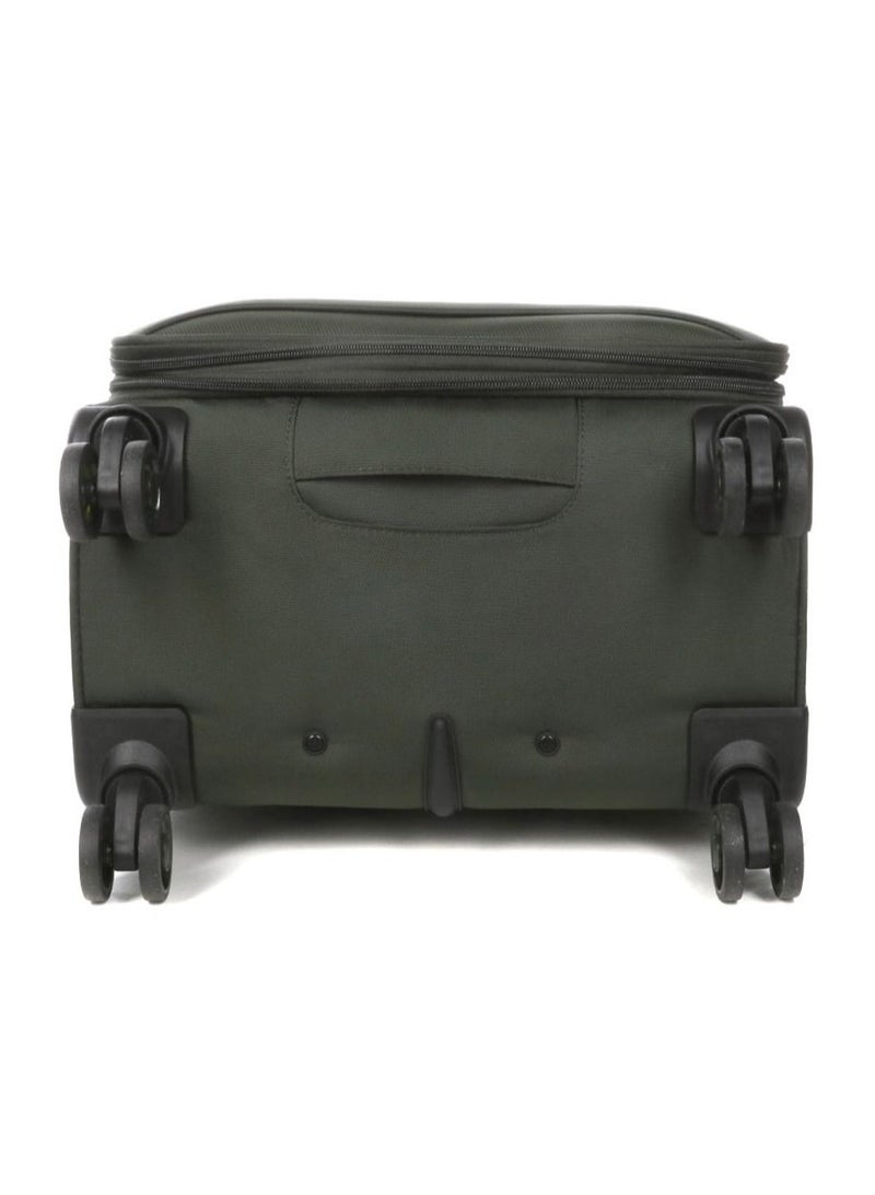 Moorea 2 Soft Expandable Suitcase Luggage Trolley 66 cm Medium Khaki