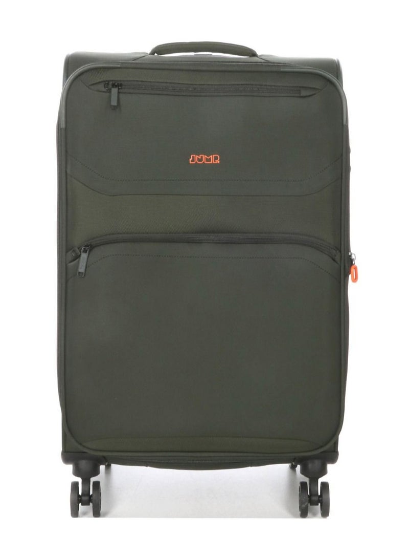 Moorea 2 Soft Expandable Suitcase Luggage Trolley 66 cm Medium Khaki