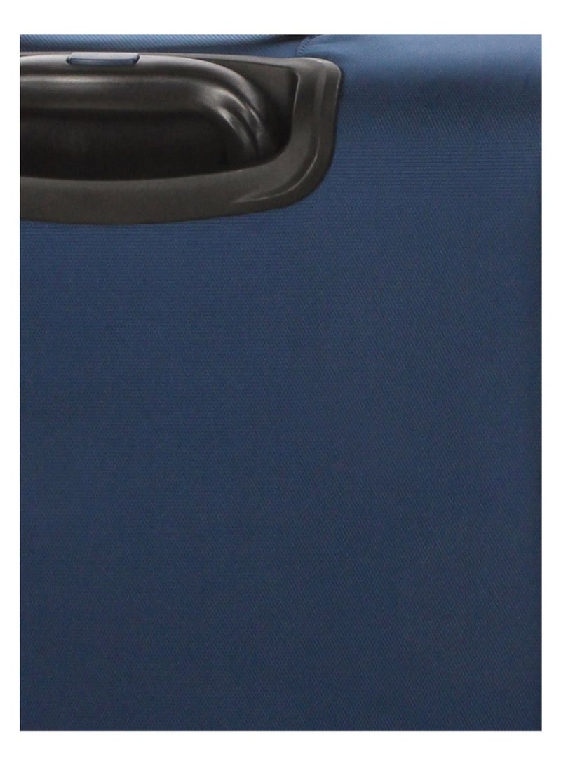 Moorea 2 Soft Expandable Suitcase Luggage Trolley 66 cm Medium Navy Blue