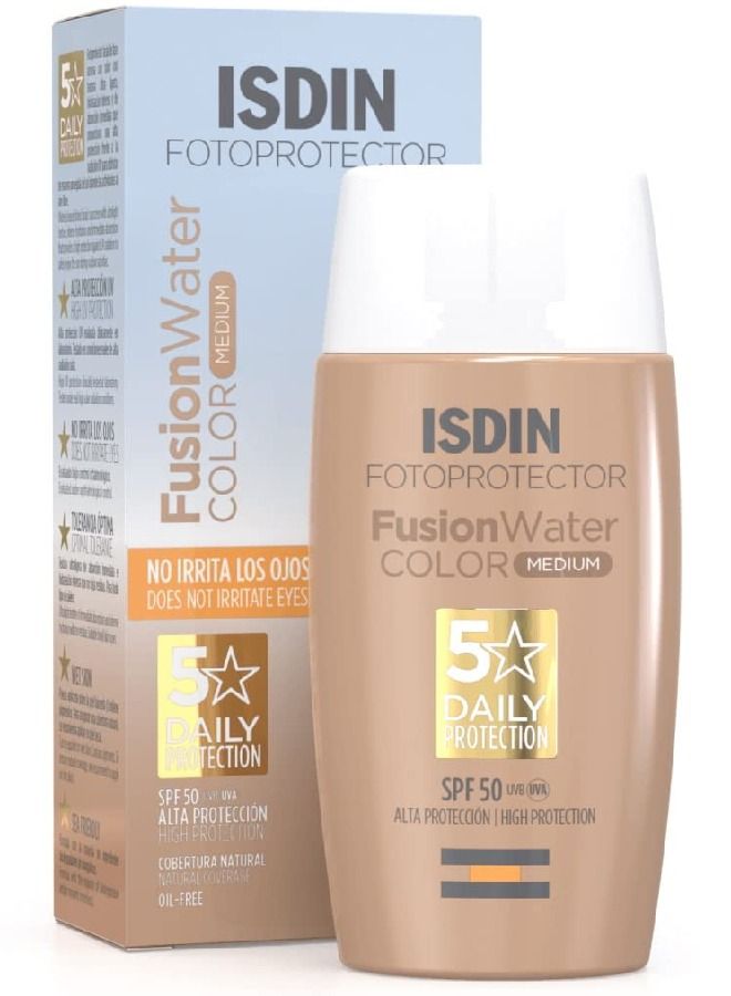 Isdin SPF 50+ Fotoprotector Fusion Water Color Medium 50 ml