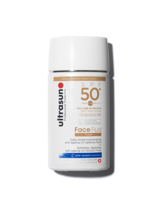 FACE FLUID SPF50+ TINTED HONEY  40ML