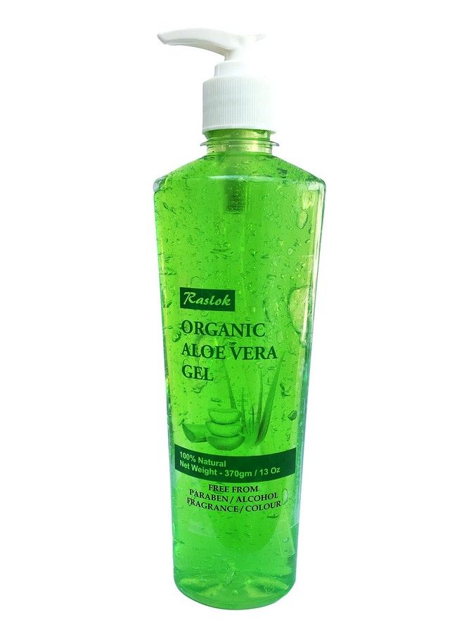 Aloe Vera Gel | Pure & Natural Organic Aloe Gel | For Moisturizing Face Skin & Hair Care | Durable Moisturizing Hydrating Soothing After Sun Repair Nonsticky 13 Oz 370Gm (Cucumber)