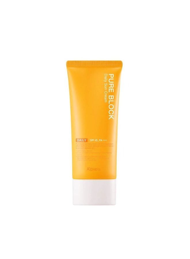 Pure Block Daily Sun Cream EX [Large] (SPF45/PA+++) 100ml (Weight : 128g)