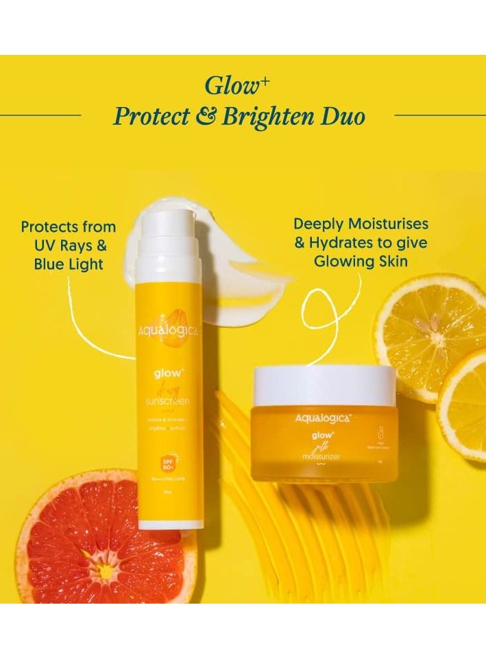 Protect & Brighten Duo Sunscreen 50g Gel Moisturizer 50g