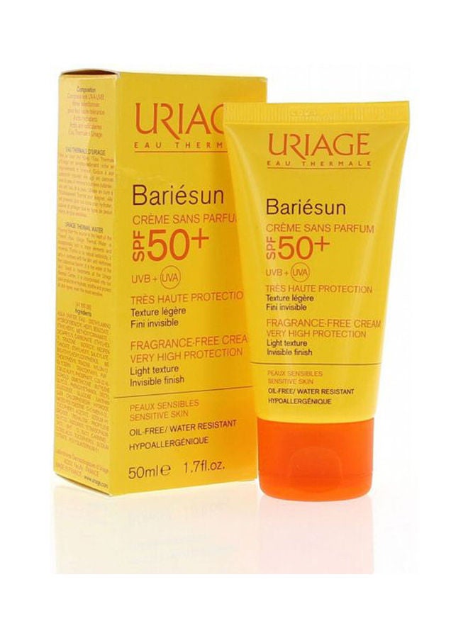 Bariesun Spf50+ Cream Ss Parfum Clear 50ml