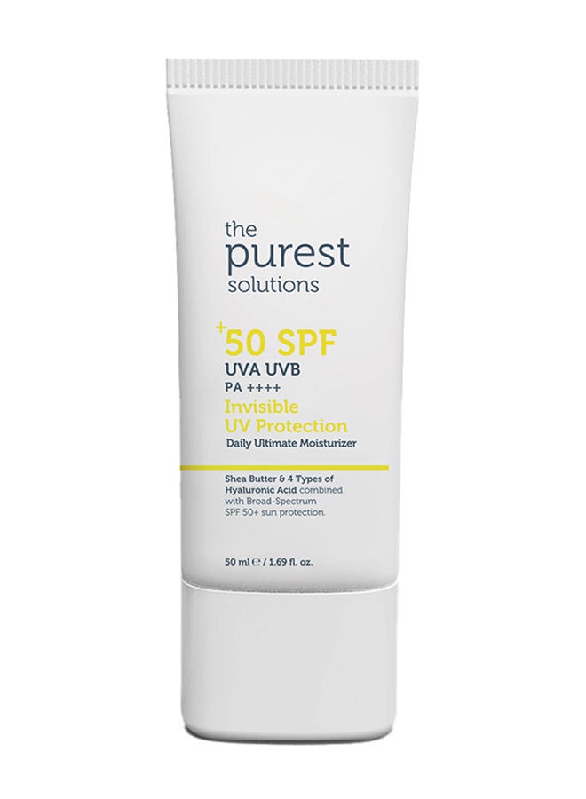 Invisible UV Protection Sunscreen