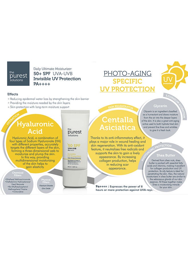 Invisible UV Protection Sunscreen