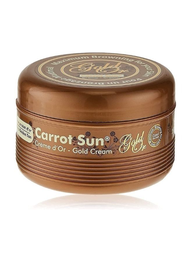 Carrot Sun Gold Cream 350ml - Achieve A Natural, Radiant Tan With Intense Moisturization