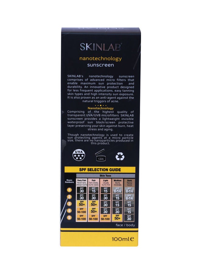 SPF 50 Sunscreen UVA UVB Max Protection Moisturizer 100ml