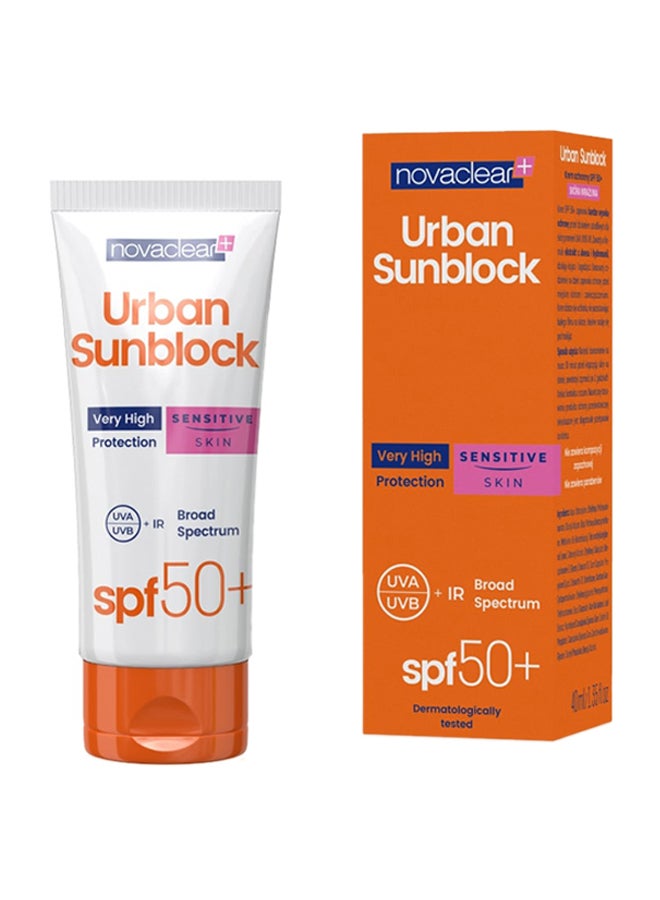 Urban Sunblock SPF50 White 40ml