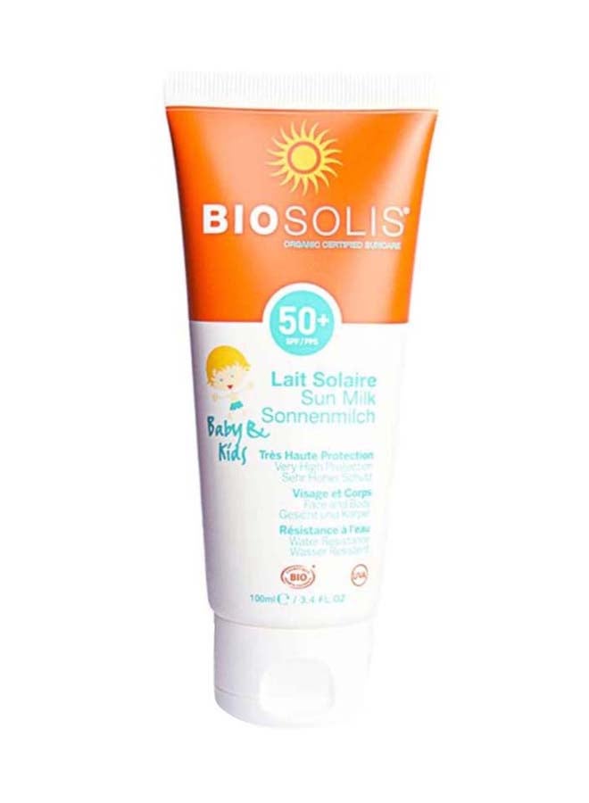 Organic Sun Milk  SPF 50+