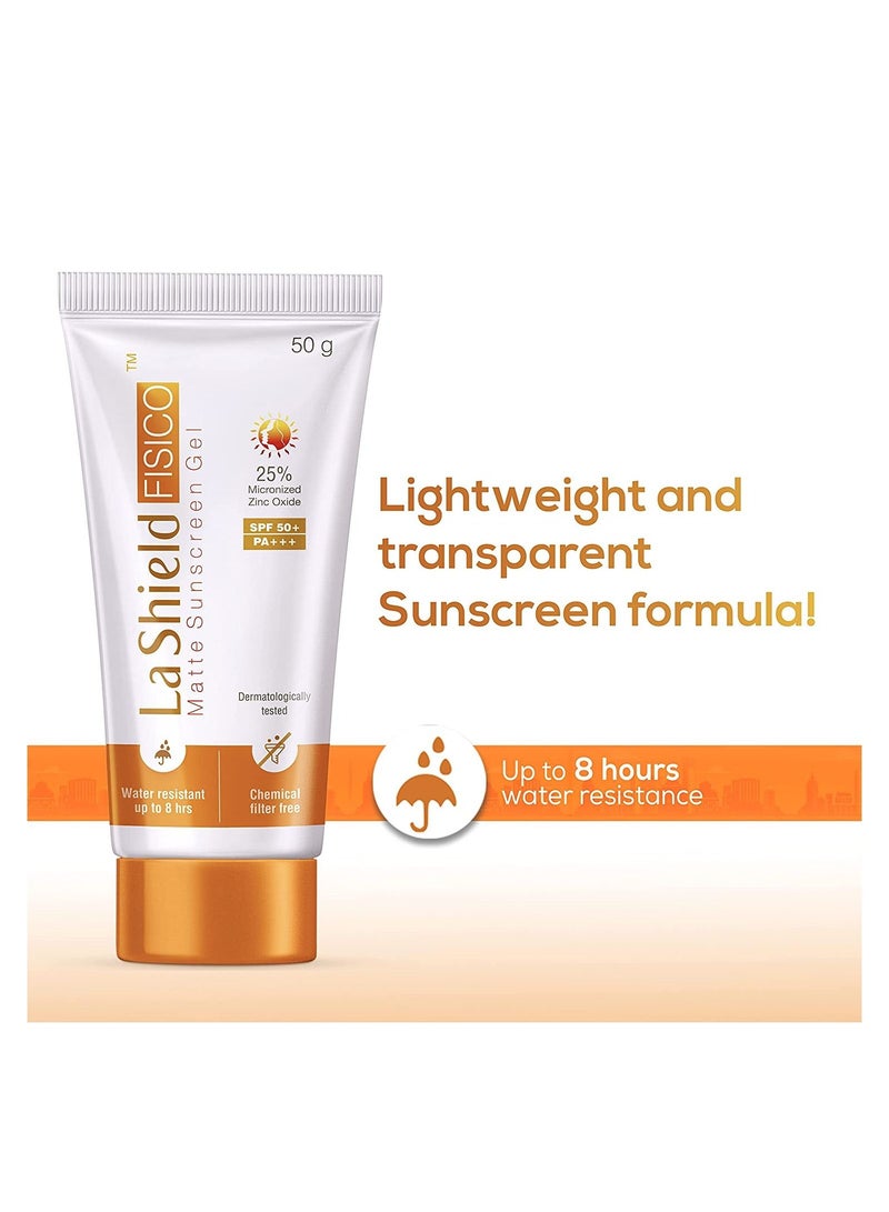 Fisico SPF 50 Mineral Based Sunscreen Gel 50 Grams