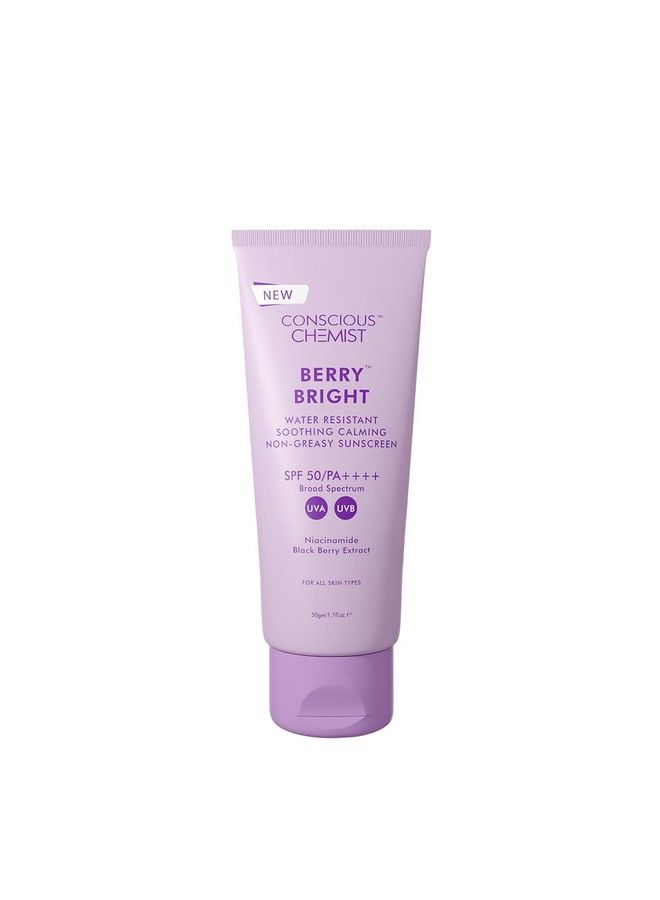 ® Hybrid Lightweight Gel Sunscreen Spf 50 Pa ++++ With Water Resistant Niacinamide Black Berry Extract ; Nongreasy No Whitecast ; All Skin Types Cruelty Free ; 50 G