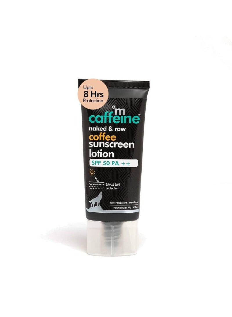 Coffee Matte Sunscreen SPF 50 50ml