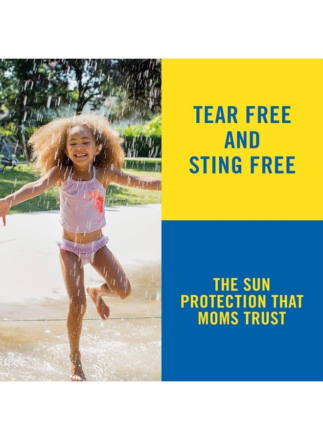 Kids Sport Sunscreen Spray, Sting-Free, Tear-Free, Broad Spectrum, SPF 50, 6oz. - Twin Pack