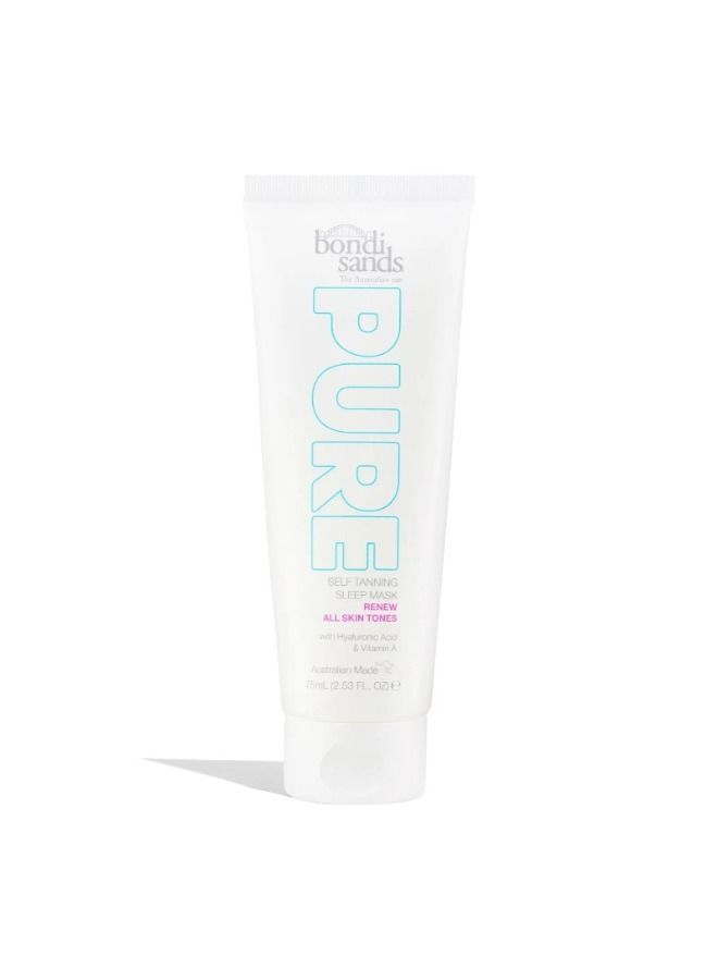 Pure Self Tanning Sleep Mask Renew 75ml