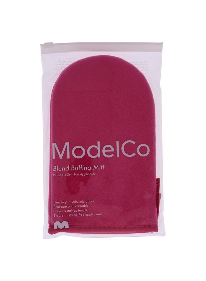 ModelCo Tanning Essentials - Tan Mousse And Blend Buffing Self-Tan Mitt - Blendable, Streak-Free Foam Formula - Ensures Effortless Blending Into The Skin - Protects Hands From Unwanted Staining - 2 Pc