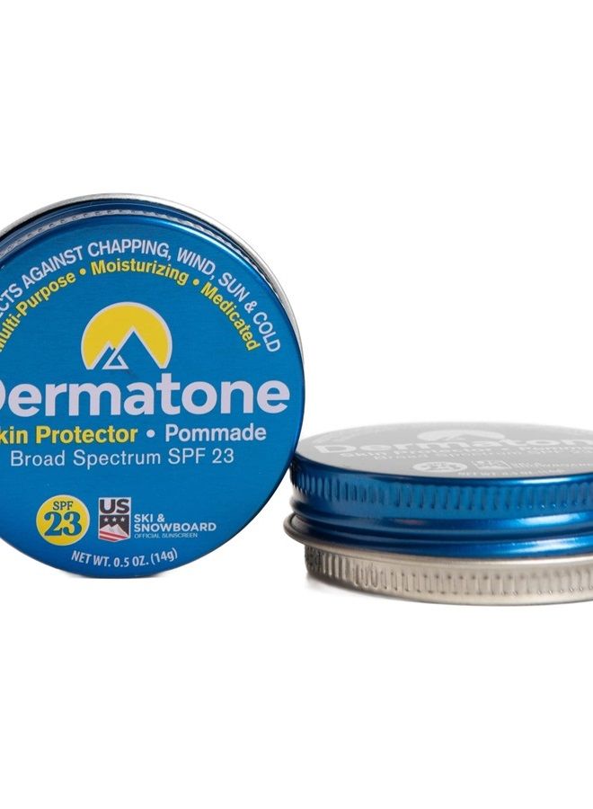 Dermatone Classic Tin | Advanced Therapy Skin Protection Balm | Moisturizing Skin Balm | SPF23 Sun Protection | Moisturizing| Heals & Repairs | Long Lasting | 0.5 oz, 1-pack