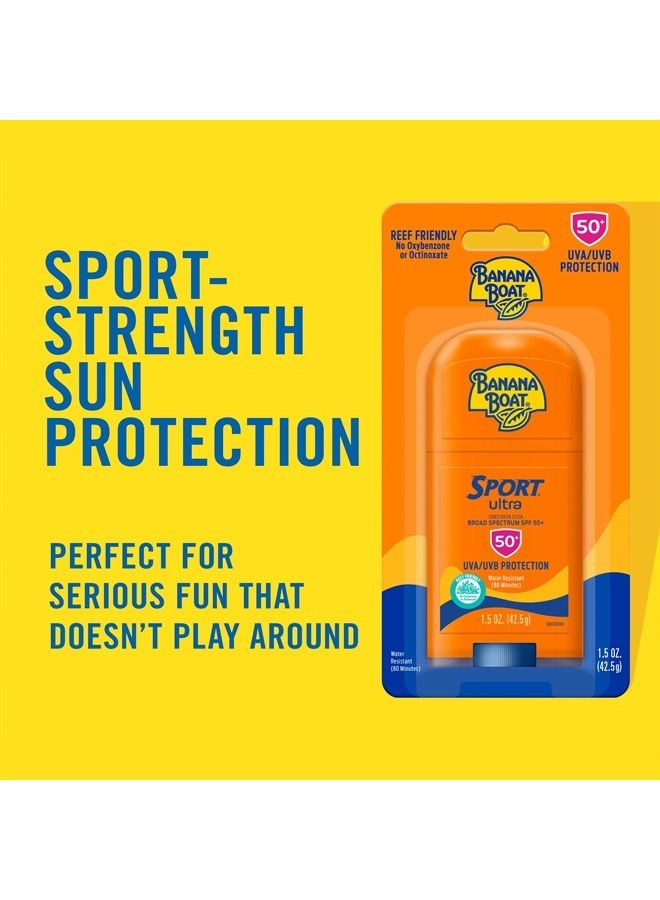 Sport Ultra, Broad Spectrum Sunscreen Stick, SPF 50, 1.5oz.