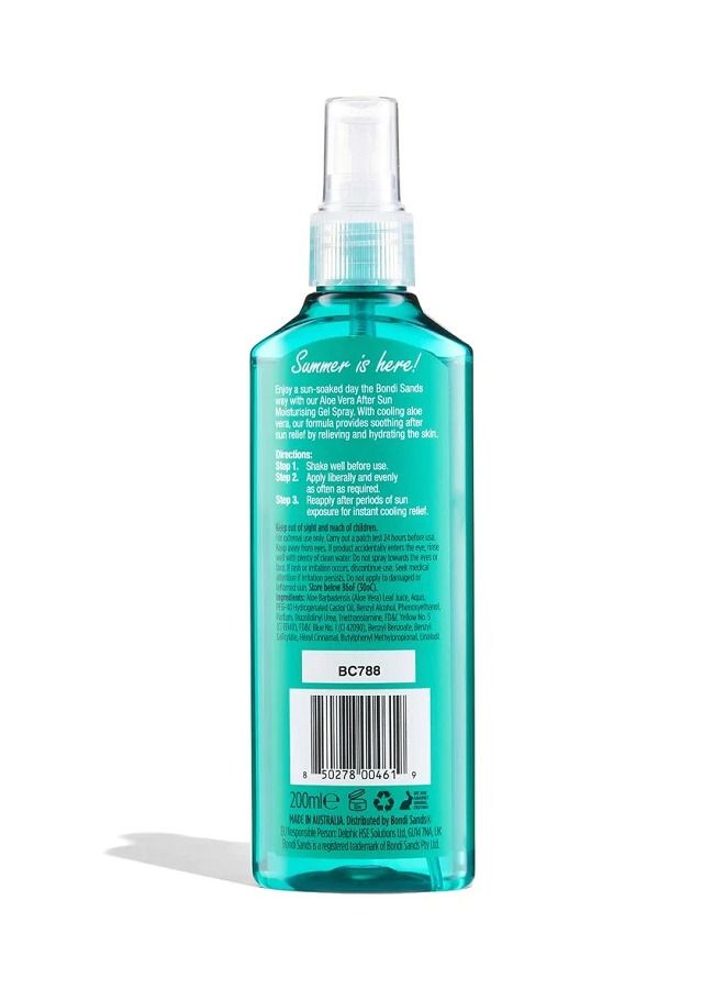 Bondi Sands Aloe Vera Moisturising Gel Spray 200 ml