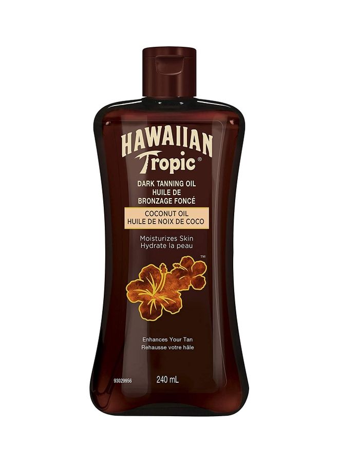 Moisturizing Dark Tanning Oil Brown 240ml