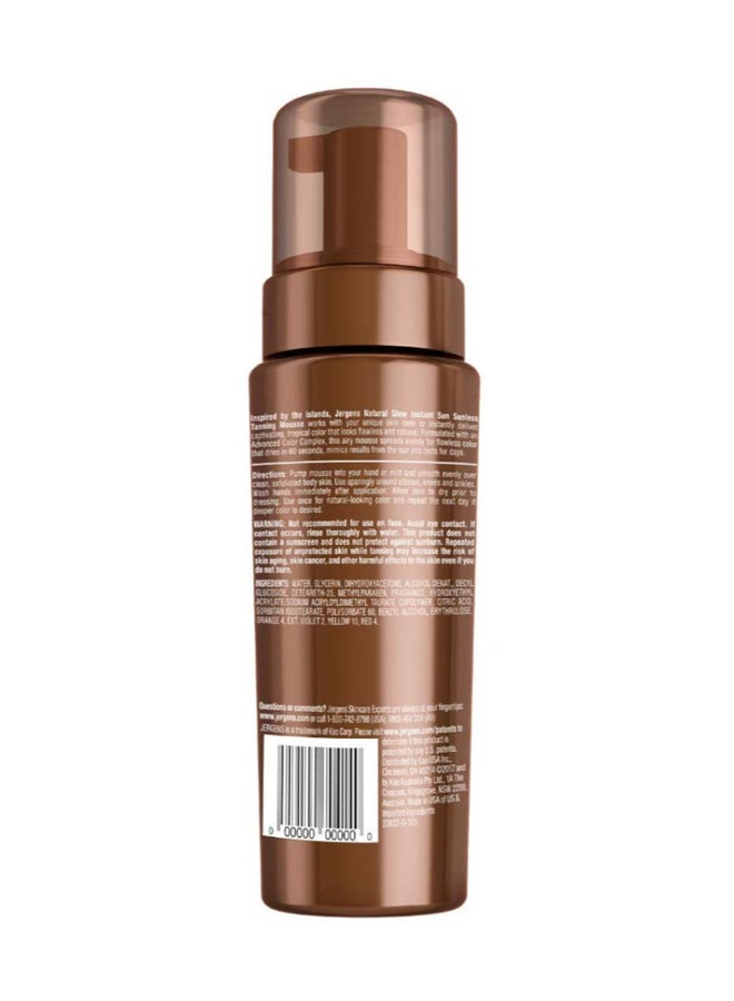 Natural Glow Sunless Tanning Mousse 177ml