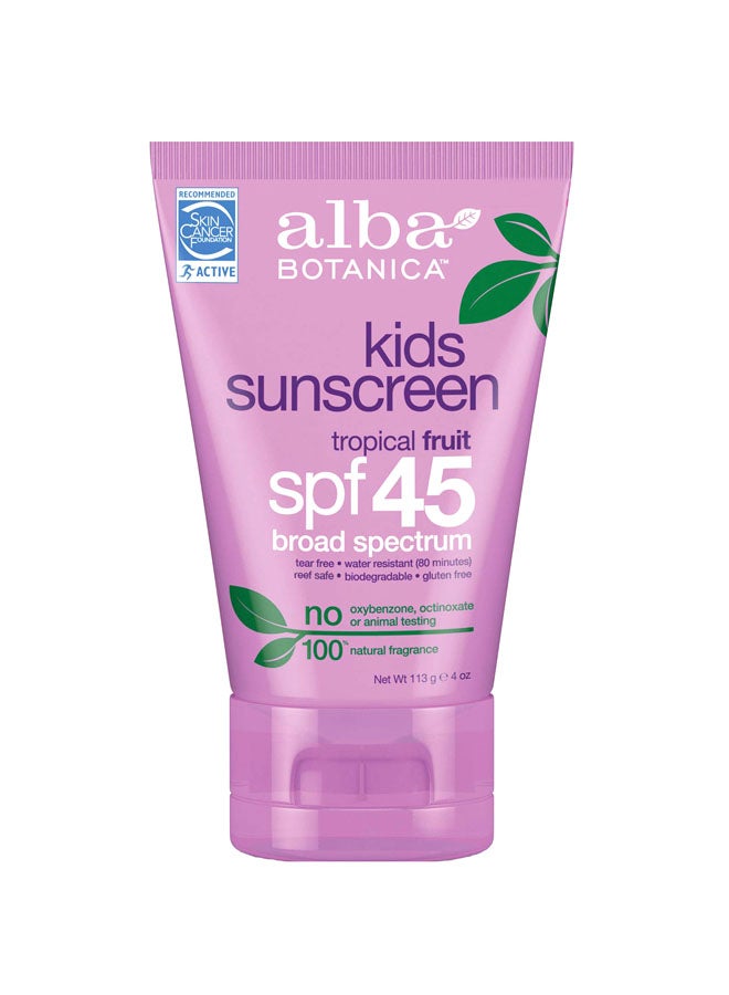 Tropical Fruit Sunscreen With SPF45