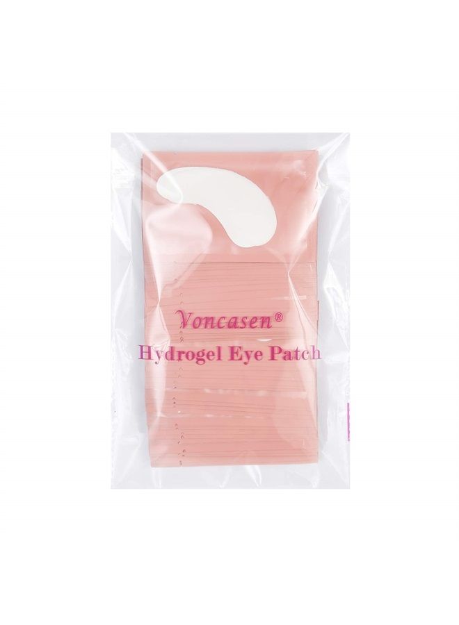 100 Pairs Set Gel pads for eyelash extensions, Comfy and Cool Under Eye Pads for Eyelash Extensions Eye Patches Beauty Tool