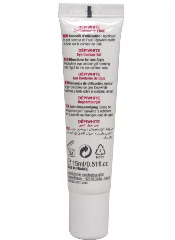 Depiwhite Eye Contour Gel Clear 15ml