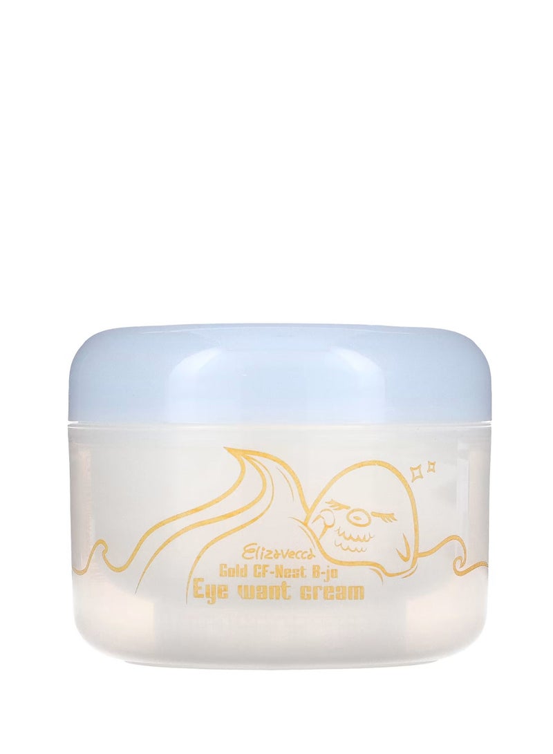 Elizavecca, Gold CF-Nest-B-Jo Eye Want Cream, 3.53 oz (100 ml)