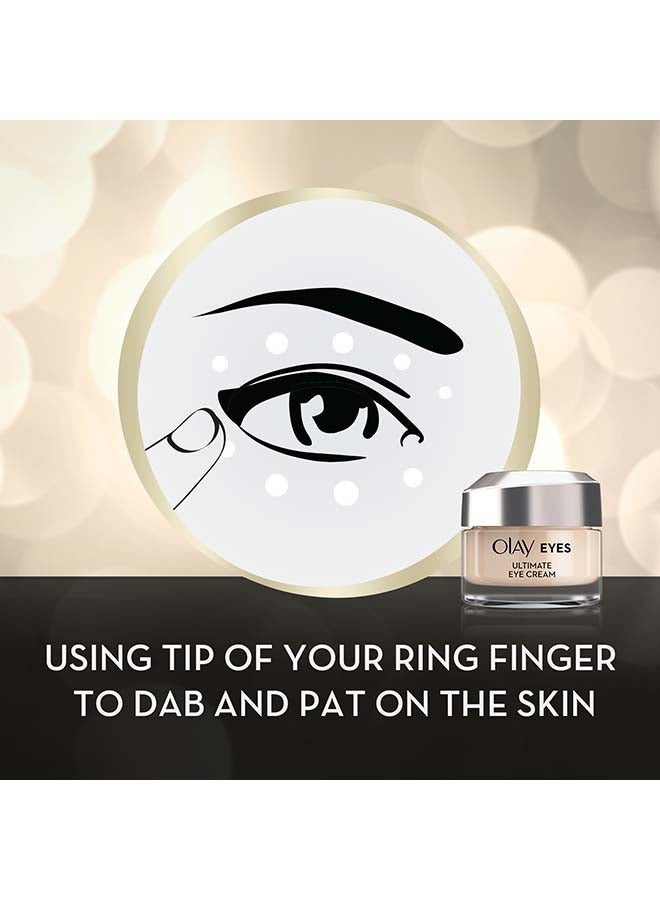 Ultimate Eye Cream For Wrinkles, Puffy Eye And Dark Circles 15ml