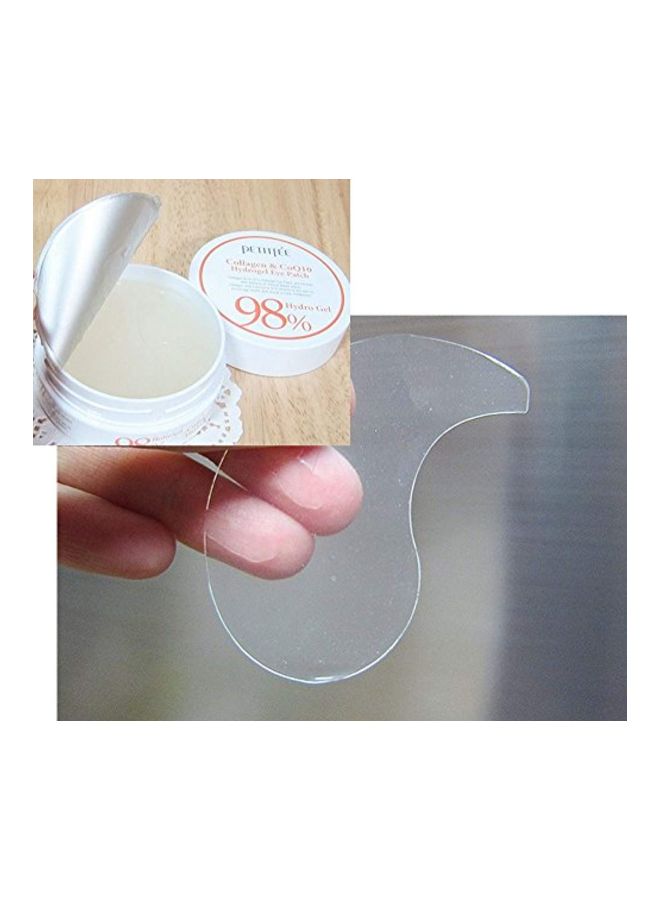 60-Piece Collagen And Co Q10 Hydrogel Eye Patch 1.4grams