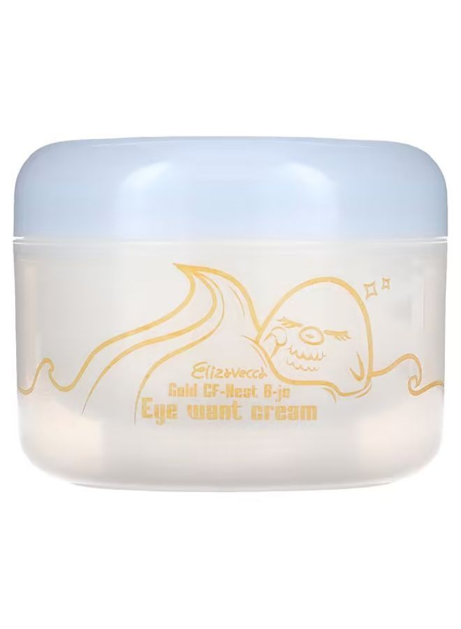 Elizavecca, Gold CF-Nest-B-Jo Eye Want Cream, 3.53 oz (100 ml)