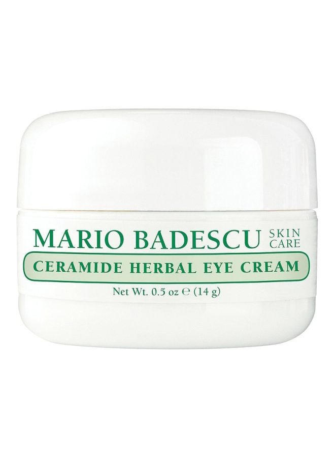 Ceramide Herbal Eye Cream White 14grams