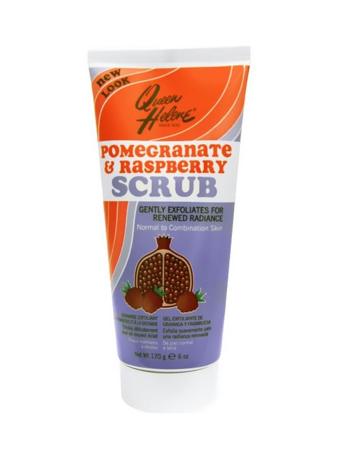 Pomegranate And Raspberry Scrub 170grams