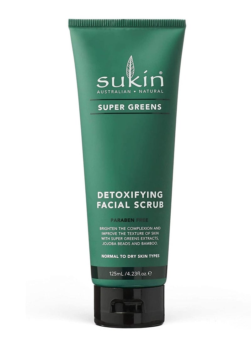 Natural Detoxifying Facial Scrub 125 ml