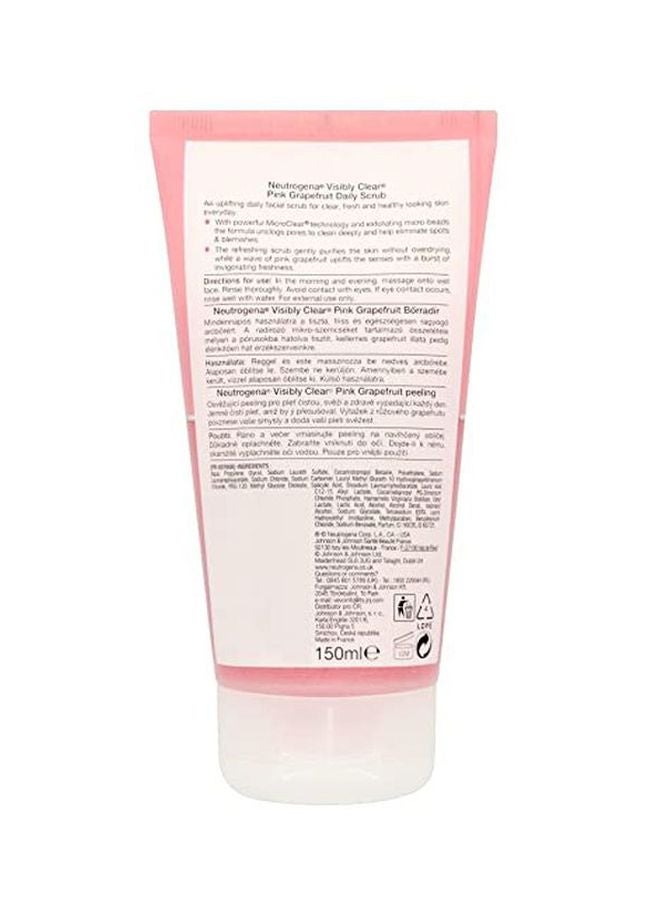 Visibly Clear Grapefruit Daily Face Scrub 150ml