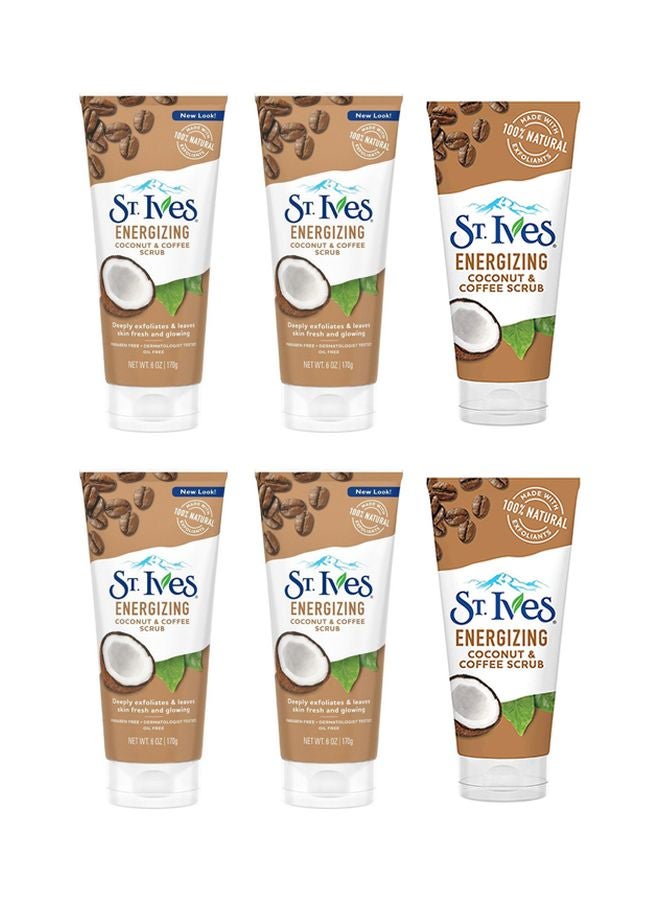 6-Piece Rise And Energize Face Scrub