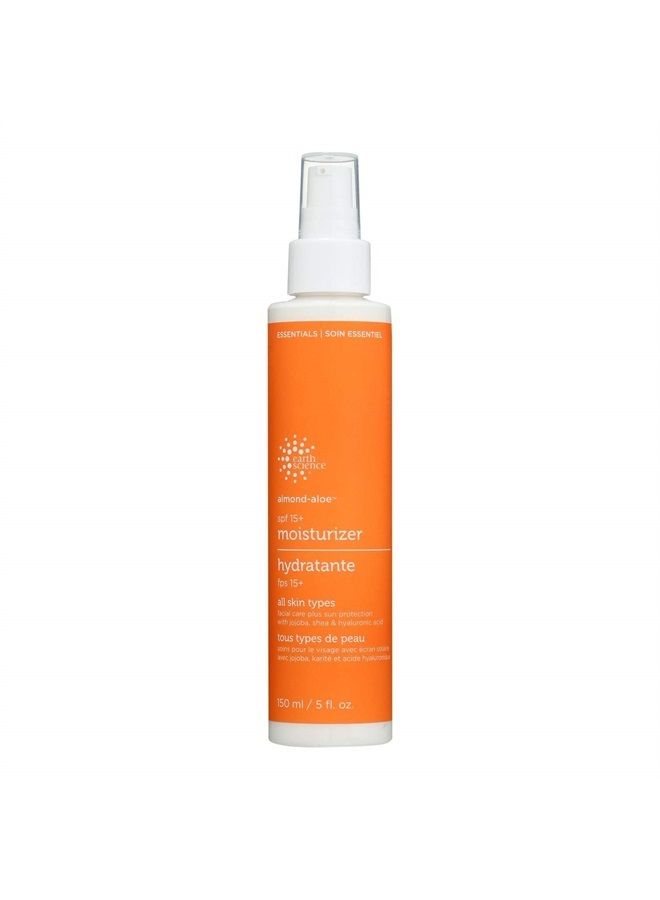 EARTH SCIENCE - Almond-Aloe Moisturizer with SPF 15+ (5 fl. oz.)