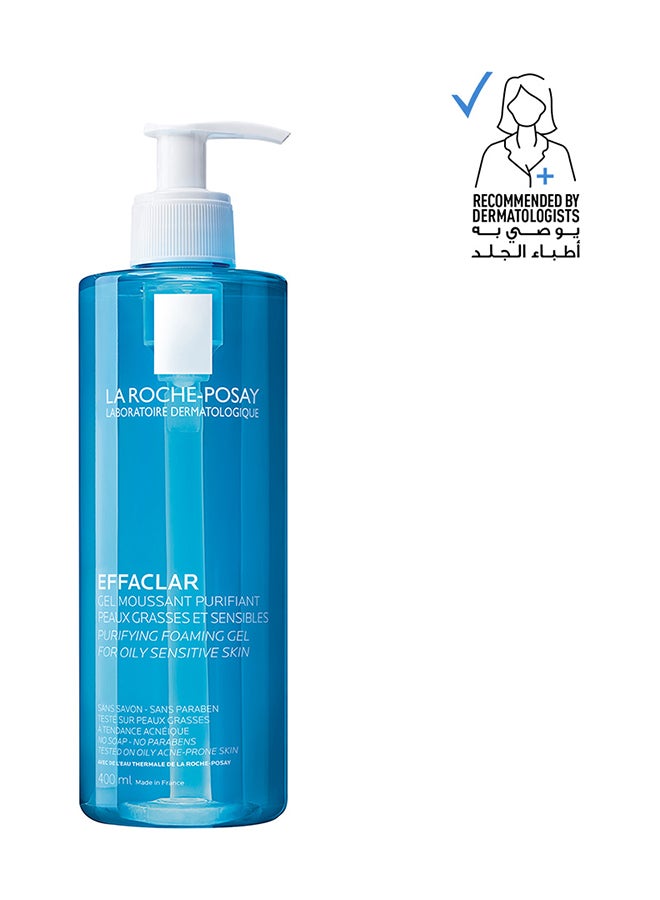 Effaclar Foaming Cleansing Gel For Oily And Acne Prone Skin 400ml