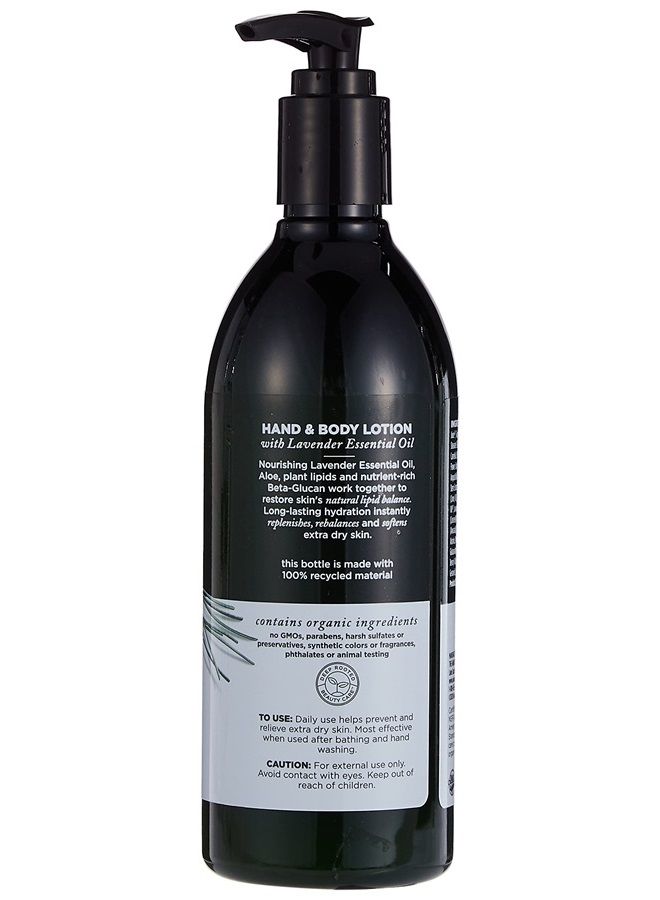 Hand & Body Lotion, Nourishing Lavender, 12 Oz