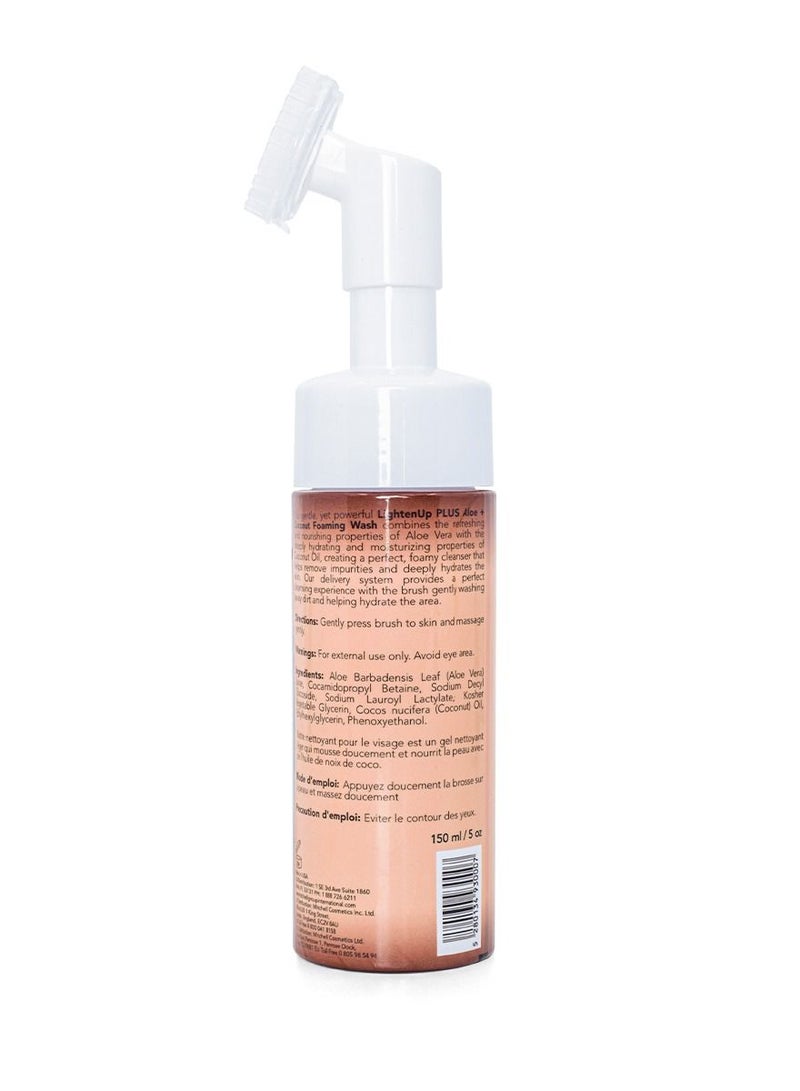 LightenUp Plus Aloe Vera + Coconut Foaming Wash
