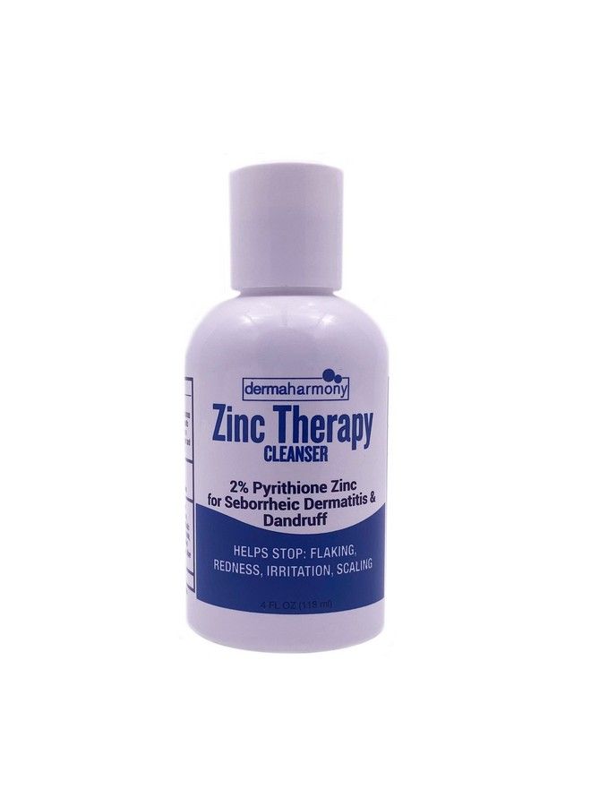 2% Pyrithione Zinc (Znp) Liquid Cleanser (Nonsoap) Wash (4 Fl Oz Bottle)