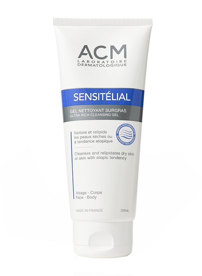 Sensitelial Cleansing Gel Facewash 200ml