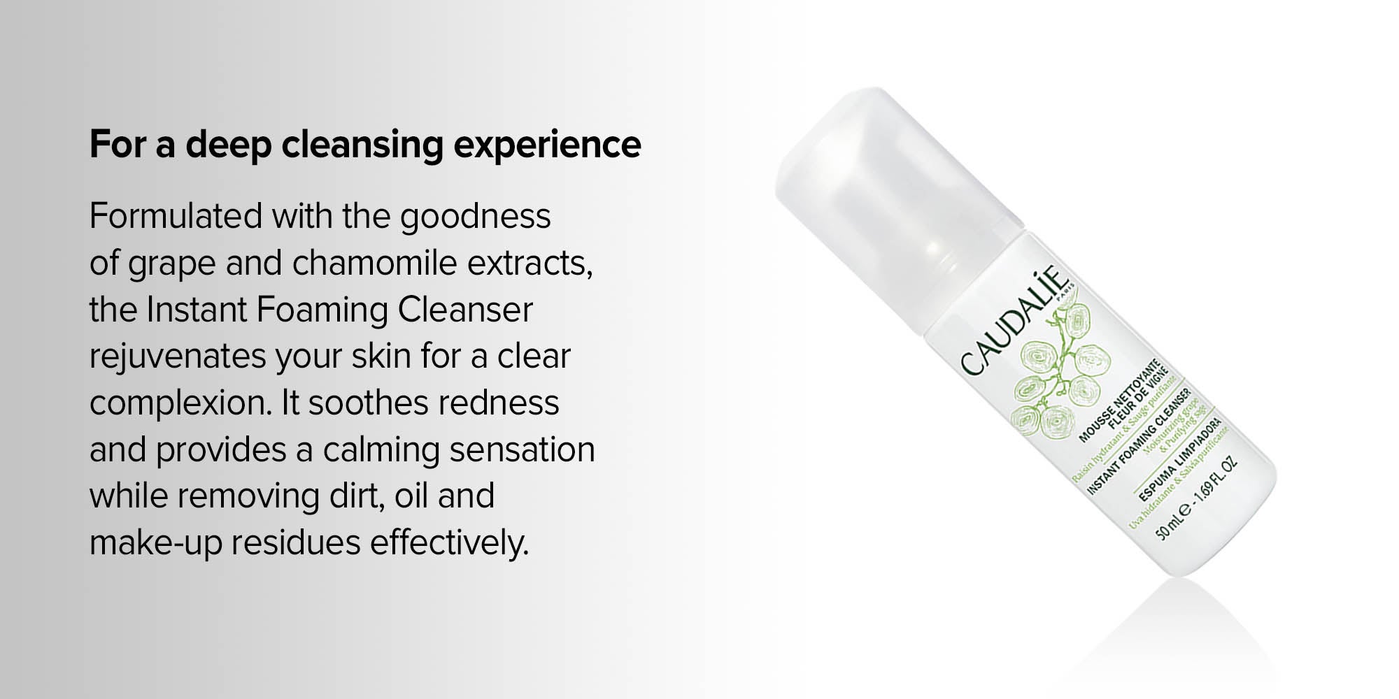 Instant Foaming Cleanser 50ml