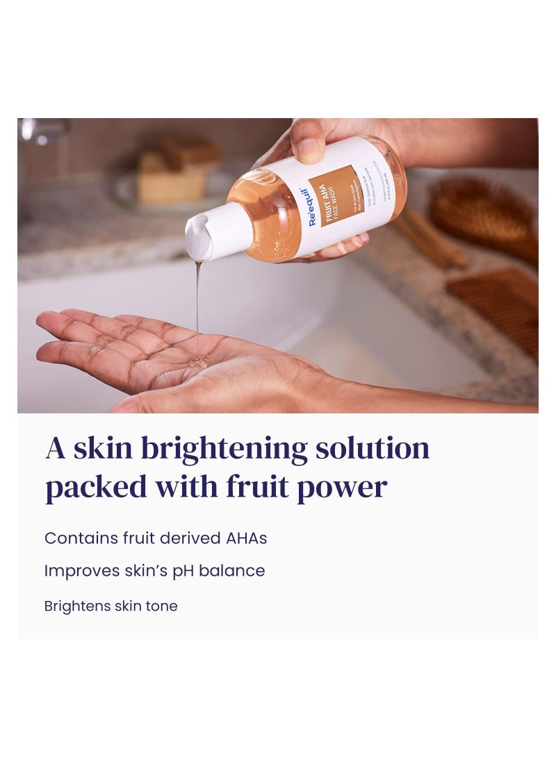 RE EQUIL Fruit Face Wash for Skin Brightening 200ml