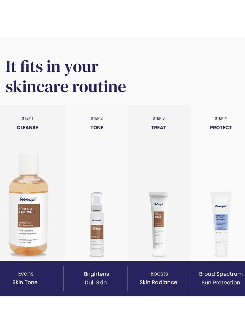 RE EQUIL Fruit Face Wash for Skin Brightening 200ml