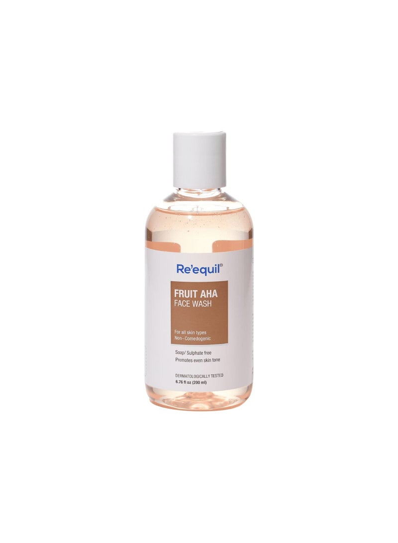 RE EQUIL Fruit Face Wash for Skin Brightening 200ml
